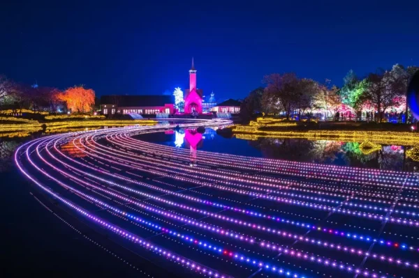 Nabana no Sato: Bản giao hưởng ánh sáng giữa lòng Nhật Bản