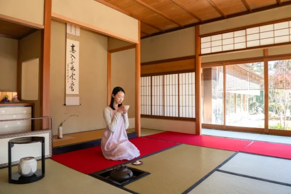 Phòng trà đạo Nhật Bản - Vẻ đẹp của sự thiền định