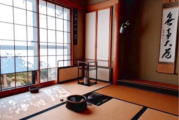 Phòng trà đạo Nhật Bản - Vẻ đẹp của sự thiền định