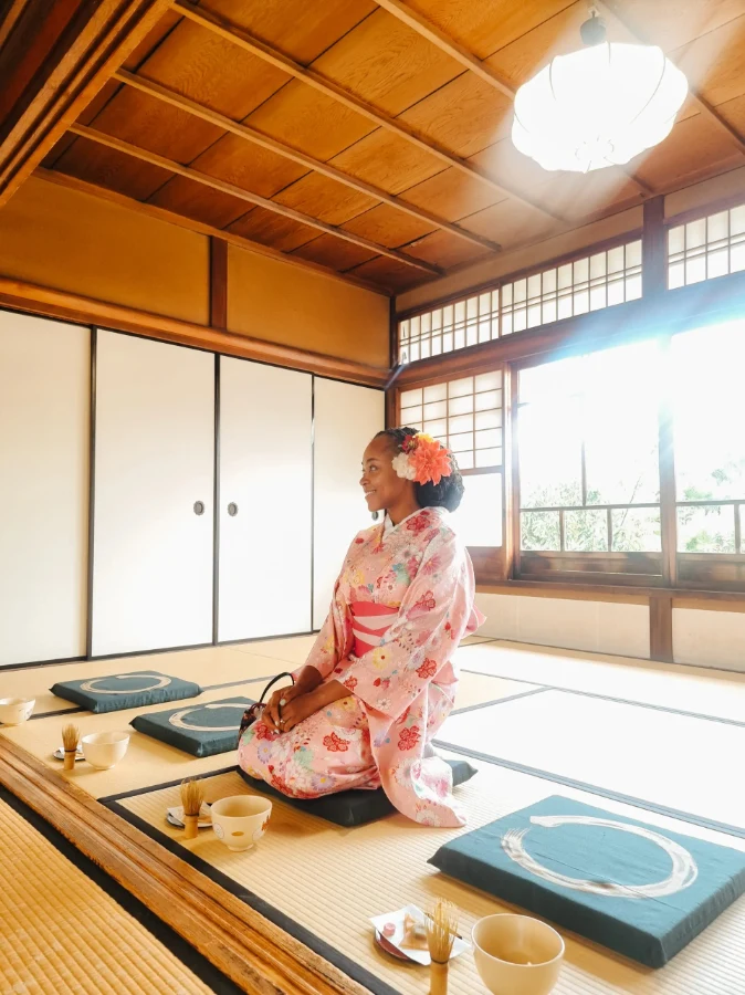 Phòng trà đạo Nhật Bản - Vẻ đẹp của sự thiền định