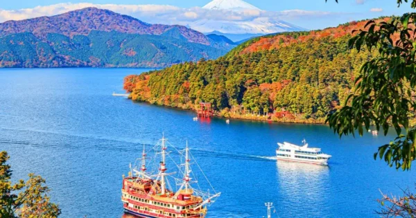 Ashinoko Lake - Hành trình khám phá mùa thu trọn vẹn tại Nhật Bản