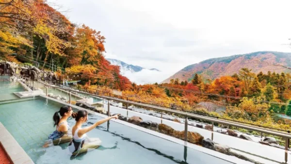 Gero Onsen - Thiên đường suối nước nóng vào mùa thu Nhật Bản