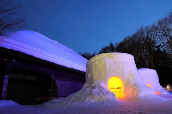 Lễ hội Kamakura Yokote: Trải Nghiệm Ấm Cúng Với Nhà Tuyết Akita