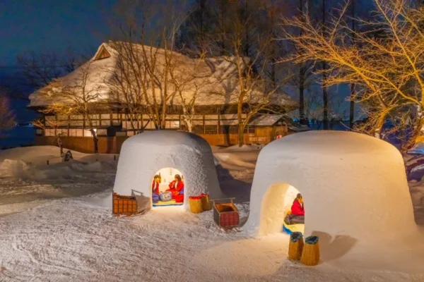 Lễ hội Kamakura Yokote: Trải Nghiệm Ấm Cúng Với Nhà Tuyết Akita