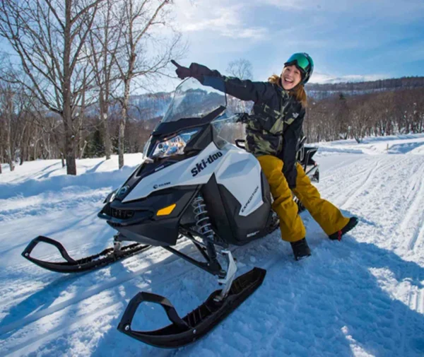 Lái Xe Trượt Tuyết (Snowmobile)