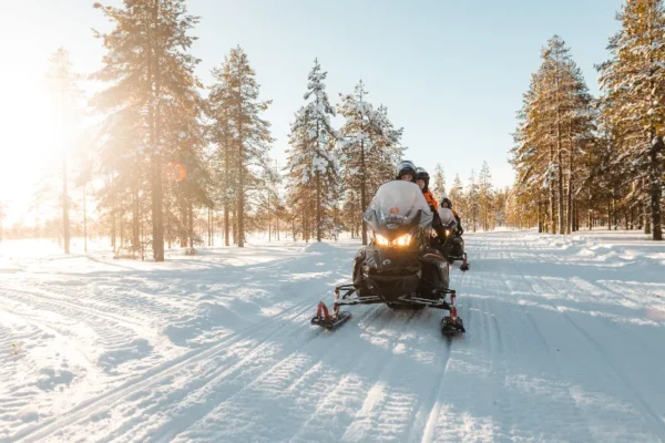 Lái Xe Trượt Tuyết (Snowmobile)