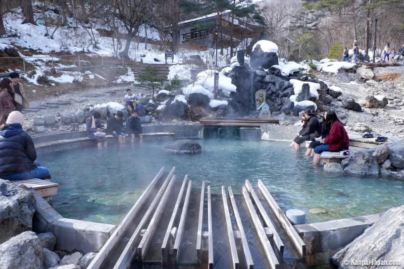 Kusatsu Onsen Mùa Đông