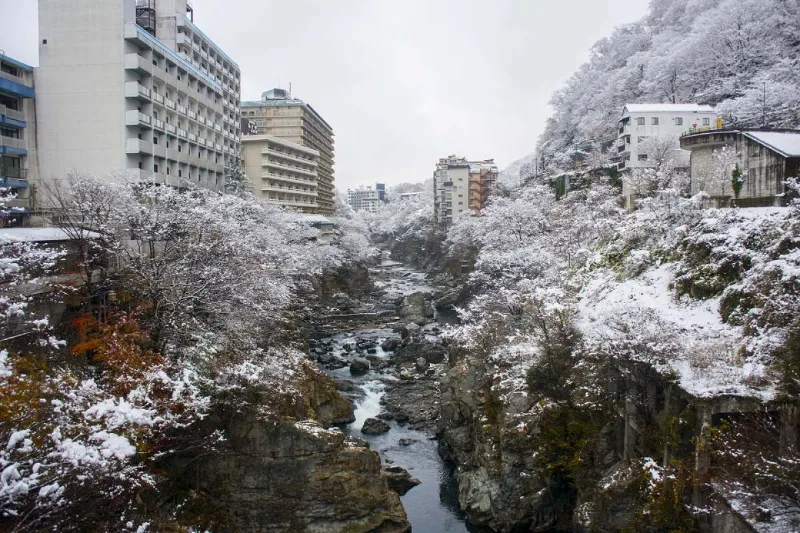 Kinugawa Onsen Mùa Đông