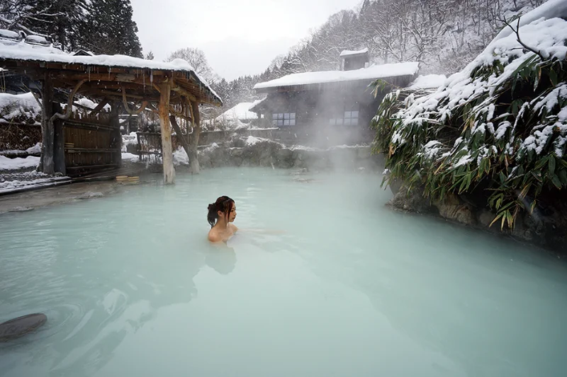 Nyuto Onsen Mùa Đông: Bản Tình Ca Tuyết Trắng Tại Thánh Địa Onsen