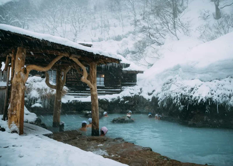 Nyuto Onsen Mùa Đông: Bản Tình Ca Tuyết Trắng Tại Thánh Địa Onsen