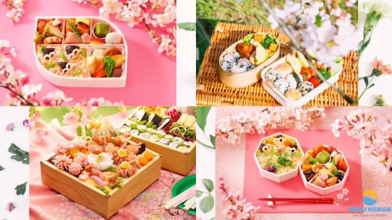 Review hộp cơm Hanami Bento lộng lẫy tại Tokyo Review hộp cơm Hanami Bento lộng lẫy tại Tokyo