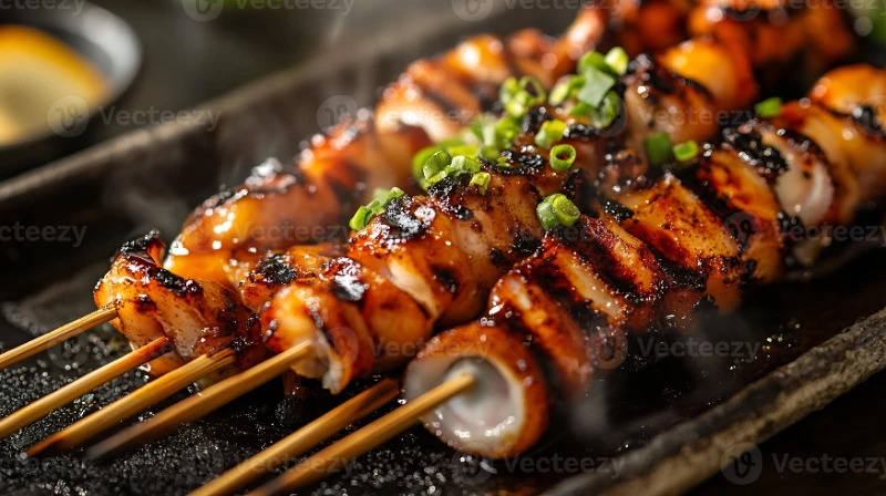 Ikayaki - Mực nướng Nhật Bản