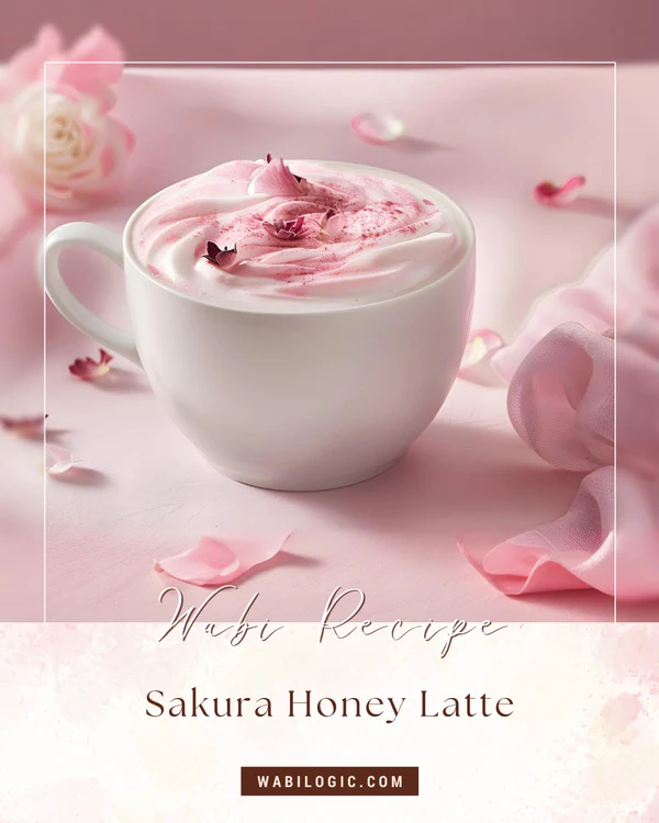 Sakura Latte - Trà sữa hoa anh đào Nhật Bản