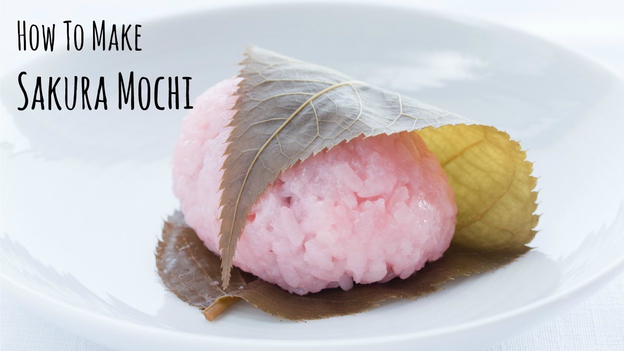Sakura Mochi: Hương vị mùa xuân gói trọn trong lá anh đào