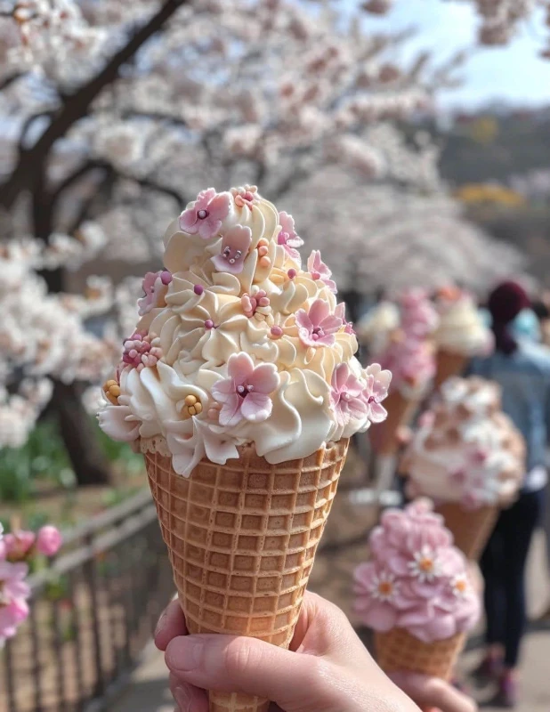 Kem Sakura - Sakura Ice Cream