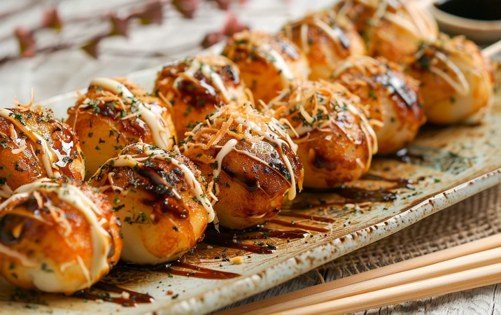 Takoyaki Nhật Bản - Bánh bạch tuộc