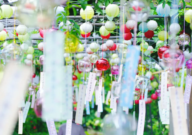 Chuông gió Furin: Nghệ Thuật Chữa Lành Tại Nhật Bản Chuông gió Furin