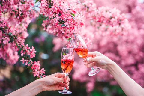 Sparkling Wine Sakura: Rượu hoa anh đào của Nhật Bản
