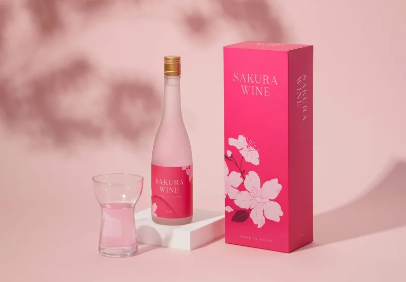 Sparkling Wine Sakura: Rượu hoa anh đào của Nhật Bản