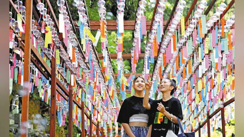 Chuông gió Furin: Nghệ Thuật Chữa Lành Tại Nhật Bản Chuông gió Furin