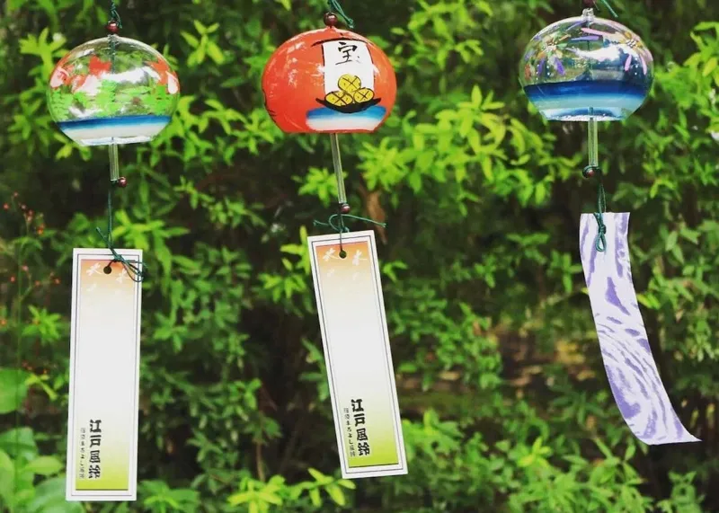 Chuông gió Furin: Nghệ Thuật Chữa Lành Tại Nhật Bản Chuông gió Furin