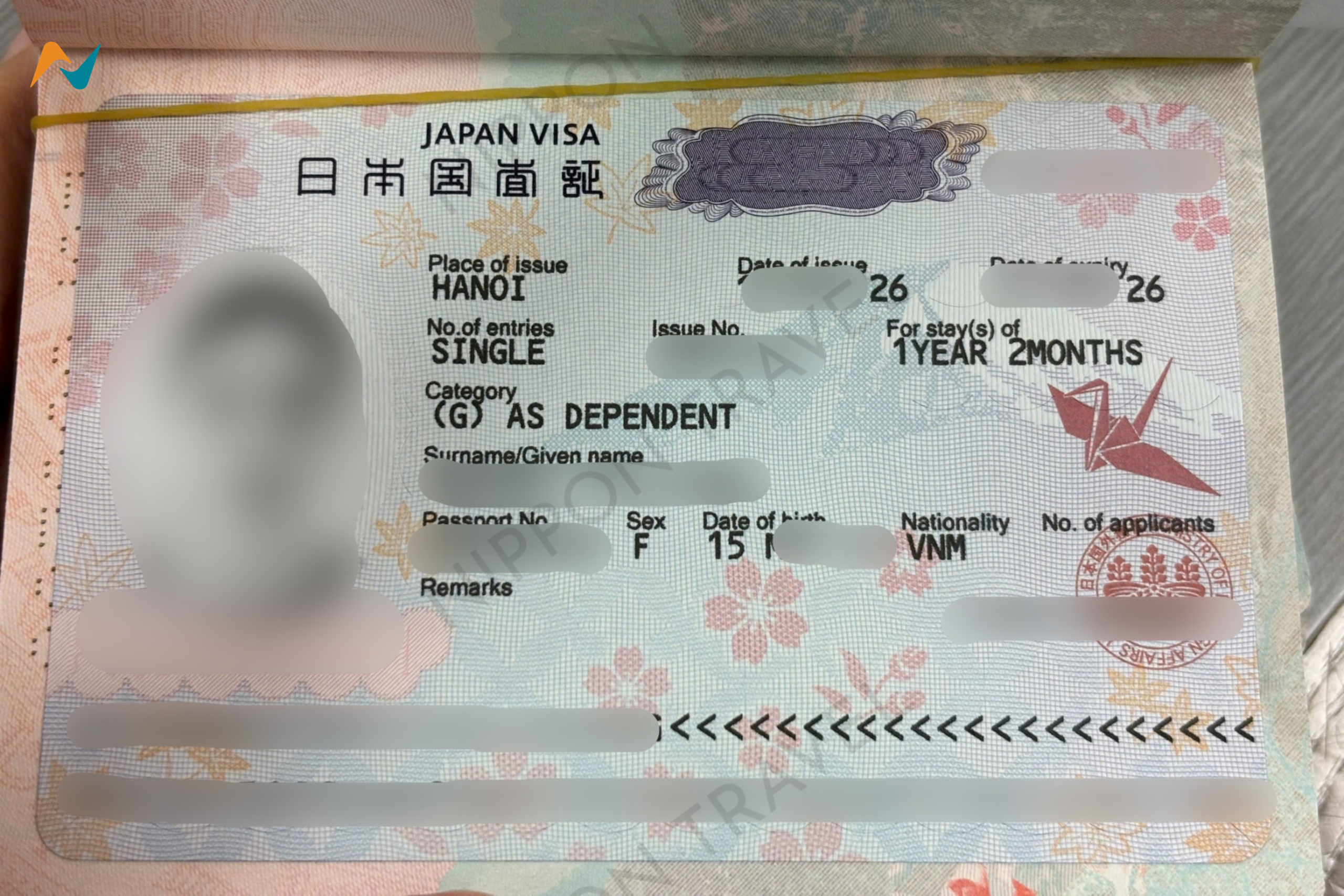 Chứng minh tài chính visa Nhật Bản