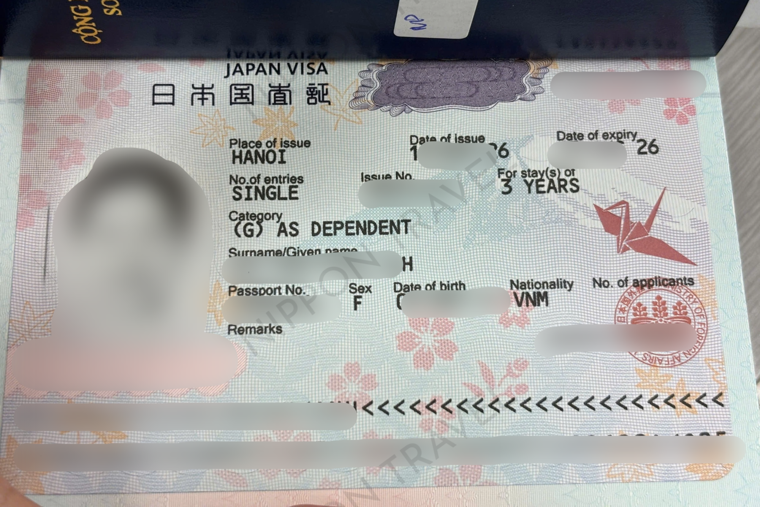 Chứng minh tài chính visa Nhật Bản